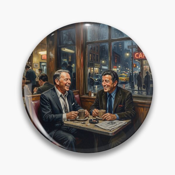 Item preview, Frank Sinatra Tony Bennett Celebrity Portrait designed and sold by Home Decor Art.