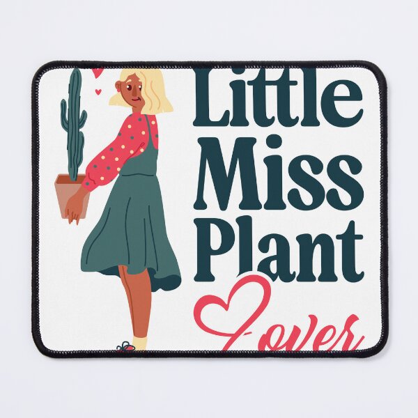 Item preview, Little Miss Plant Lover Cute Cactus Plant Mom Art designed and sold by SP Motif.