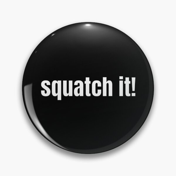 Item preview, SQUATCH IT Minimalist Modern Bold Sans Serif Typography designed and sold by DuckOddity.