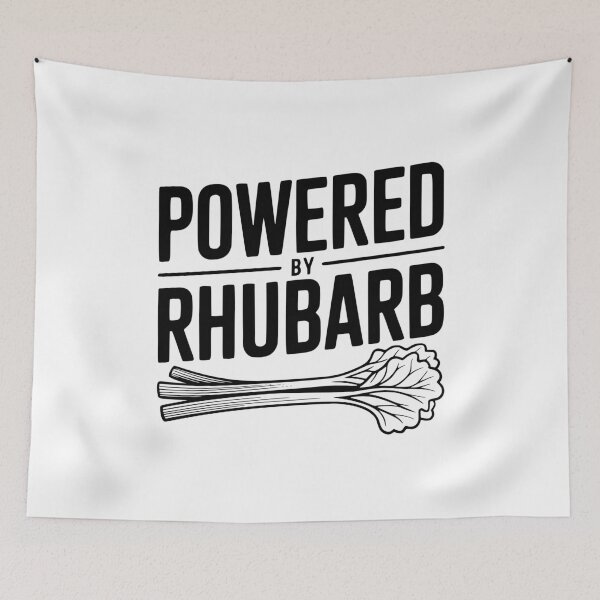 Item preview, Powered By Rhubarb designed and sold by Frank Ring.