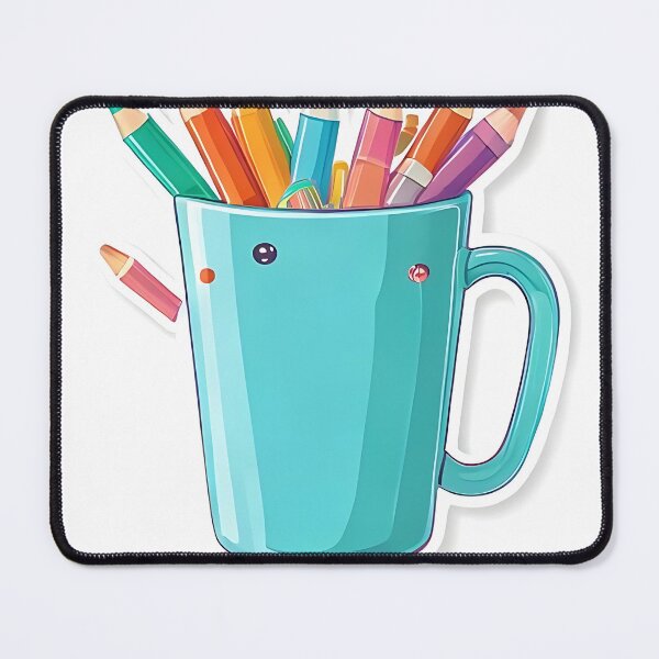 Item preview, Crayon Mug: Coffee Mug Overflowing with Crayons Ka designed and sold by Mercella-Inc.