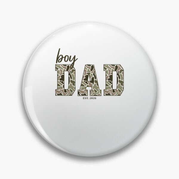 Item preview, Boy Dad Camo Letters Est 2026 Fatherhood Announcement designed and sold by thefirstbroo.
