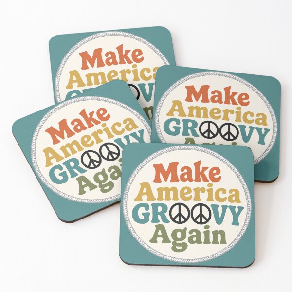 Item preview, Make America Groovy Again...can you dig it? designed and sold by Psychedelic Shack.