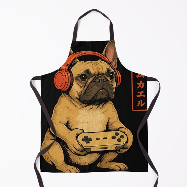 Item preview, Japanese Gamer french bulldog Art Men Women Boys Funny Vintage Gaming designed and sold by will freed18.