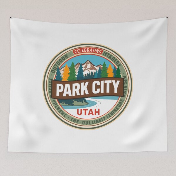 Item preview, Park City Utah Mountains Outdoor Adventure Explorer designed and sold by Simsimah26Parks.
