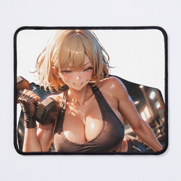 Item preview, Cute Anime Sport Gym Girl Waifu designed and sold by Ericks0087.
