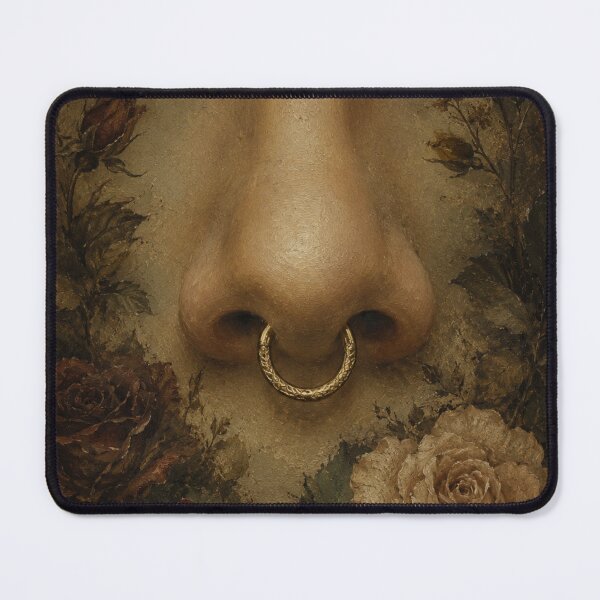 Item preview, Floral Nose Ring Portrait designed and sold by VelarisMoon.