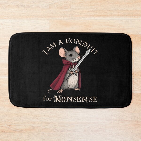 Item preview, I Am A Conduit For Nonsense Fantasy RPG Gamer Mouse designed and sold by HumansStuck12.