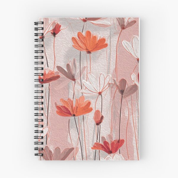Item preview, Vintage Terracotta Wildflowers Oil Paint Pastel Floral Art designed and sold by LYAN-STORE.
