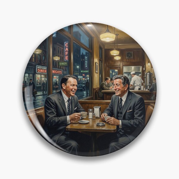 Item preview, Frank Sinatra Tony Bennett Celebrity Portrait designed and sold by Home Decor Art.