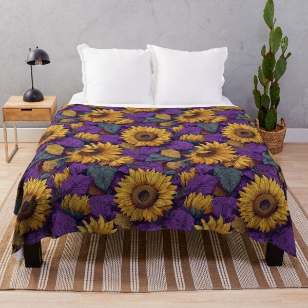 Item preview, Lush Sunflower Flower - Flower Bouquet Pattern - Gifts For Her designed and sold by RoyalStarsPatts.