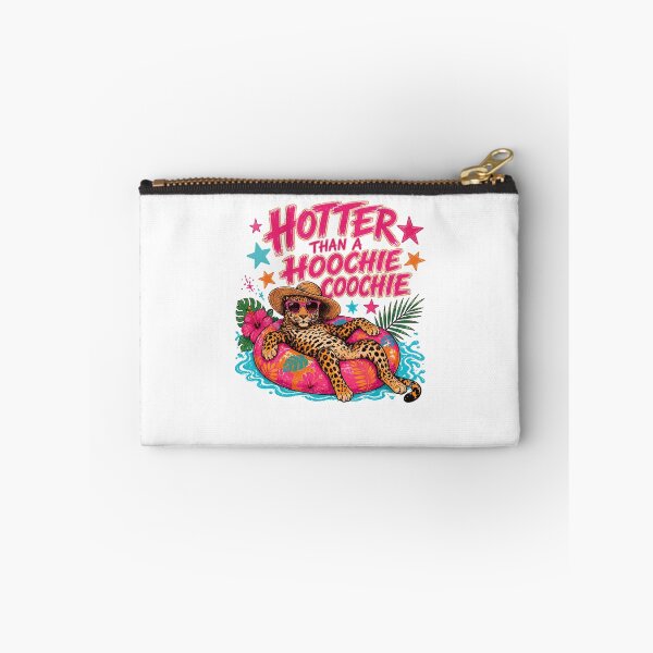 Item preview, Hotter Than A Hoochie Coochie Funny Leopard Pool Party Summer designed and sold by thefirstbroo.