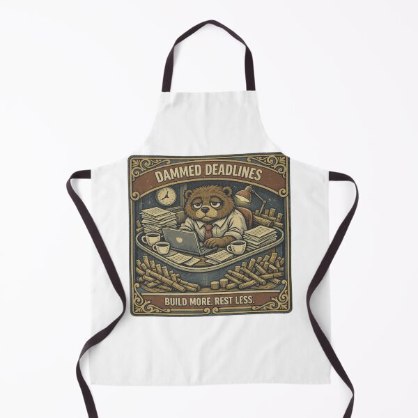 Item preview, Corporate Beaver - Overworked Builder Edition designed and sold by ImagineNature.