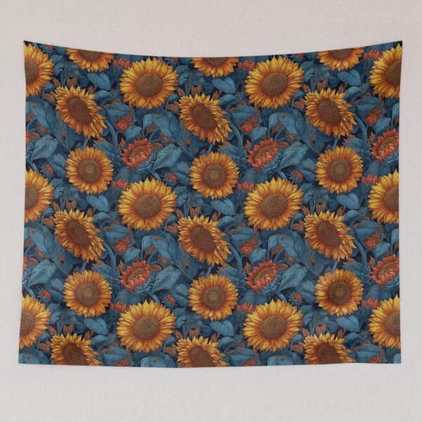 Item preview, Elegant Sunflower Flower - Hawaiian Flower Pattern - Gifts For Him designed and sold by RoyalStarsPatts.