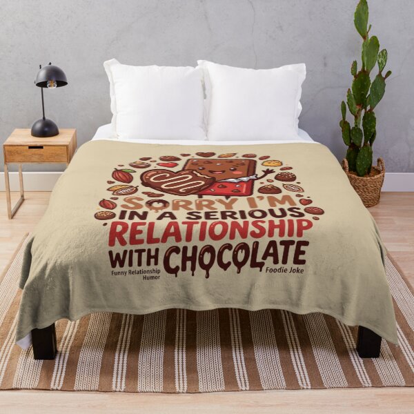 Item preview, Funny World Chocolate Day Gift For Chocolate Addicts – Sorry I'm In A Serious Relationship With Chocolate designed and sold by Im-Ara.