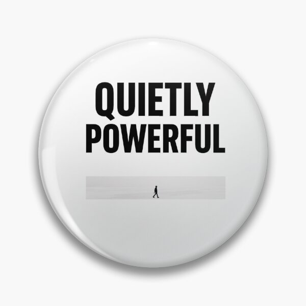 Item preview, Quietly Powerful Minimalist Typography Design designed and sold by Blushinkstudios.