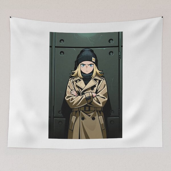 Item preview, Fashion - Man in Brown Trench Coat Beanie Streetwear Anime Variant 2 designed and sold by AnimeShin.
