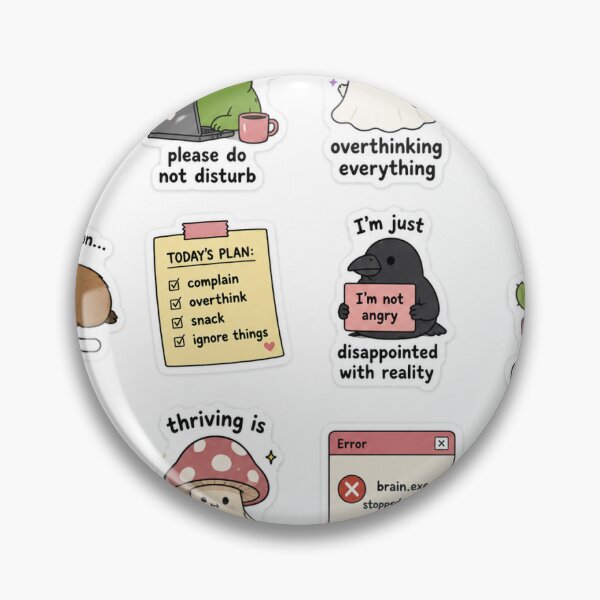 Item preview, Funny Sarcastic Gen Z Meme Sticker Pack designed and sold by mrstick-.