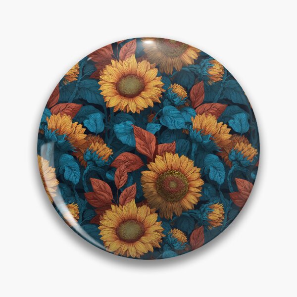 Item preview, Trendy Sunflower Texture  - Botanical Garden Pattern - Gifts For Husband designed and sold by RoyalStarsPatts.