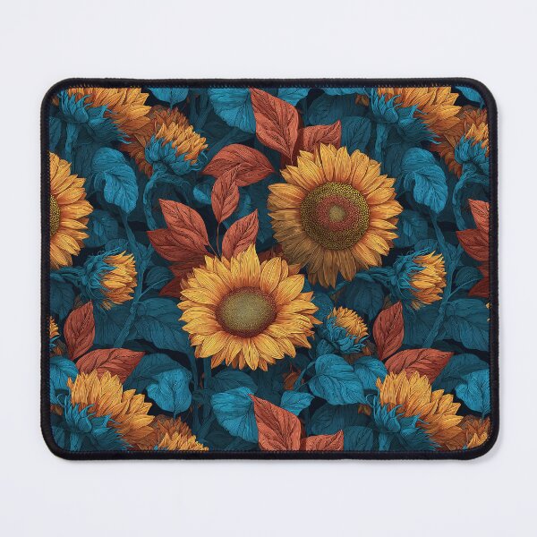Item preview, Trendy Sunflower Texture - Botanical Garden Pattern - Gifts For Husband designed and sold by RoyalStarsPatts.