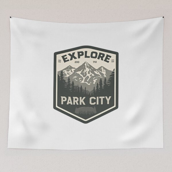 Item preview, Explore Park City Utah Mountain Outdoor Travel Adventurer designed and sold by Simsimah26Parks.