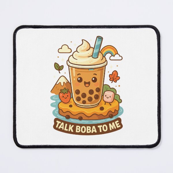 Item preview, Talk Boba To Me Cute Bubble Tea Kawaii designed and sold by Itjung-Room.