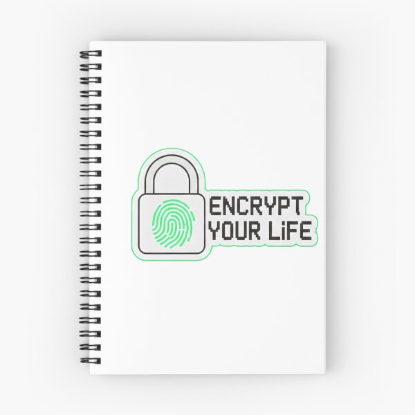 Item preview, Encrypt Your Life - Cyber Security & Data Privacy designed and sold by XM STOREZ .