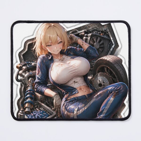 Item preview, Anime Mechanic Girl – Automotive Waifu designed and sold by Ericks0087.