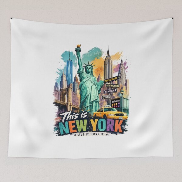 Item preview, New York Skyline Vibes designed and sold by Newthingzy.