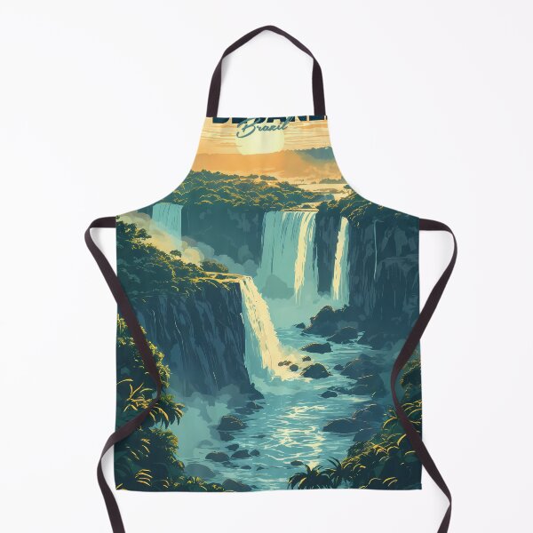 Item preview, Iguazu Falls Travel Poster designed and sold by JacksoonLester.