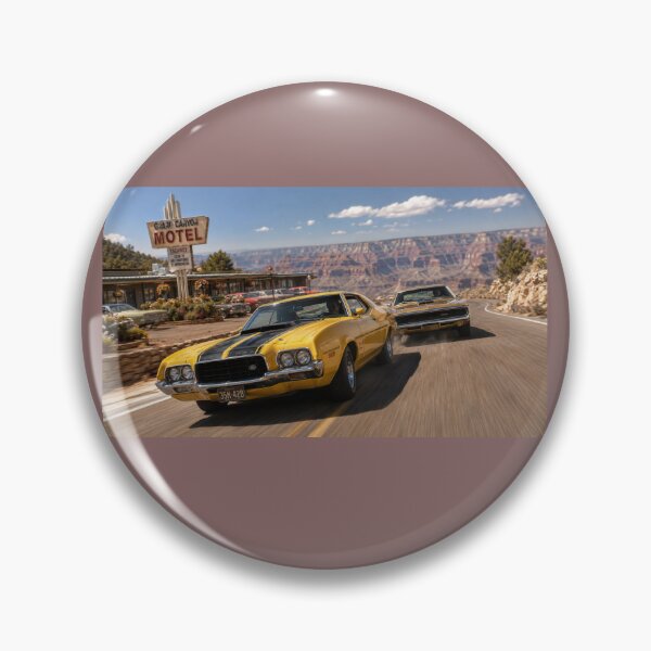 Item preview, Grand Canyon Muscle Car Run 1972 designed and sold by VERYOLDROAD BY AXTON BROWNING .