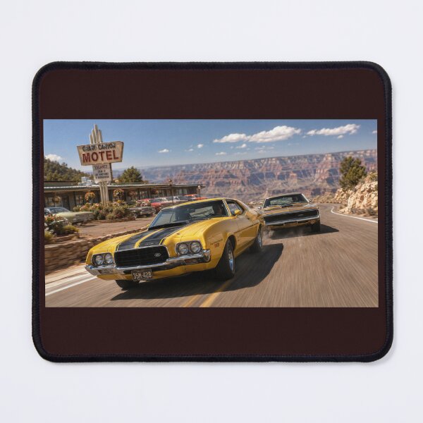 Item preview, Grand Canyon Muscle Car Run 1972 designed and sold by VERYOLDROAD BY AXTON BROWNING .