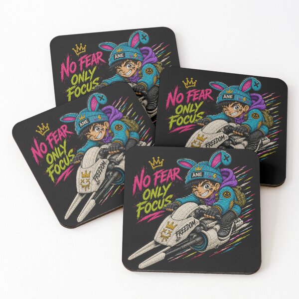 Item preview, Faster Than Chaos – Neon Anime Speeder Rider Embroidered Street Art designed and sold by PLUSHIWORLDtm.
