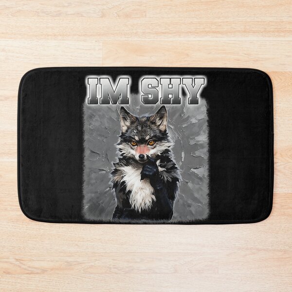 Item preview, I'm Shy Introvert Fox Quiet Person Social Anxiety Gift designed and sold by CalyZOam99.