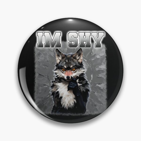 Item preview, I'm Shy Introvert Fox Quiet Person Social Anxiety Gift designed and sold by CalyZOam99.