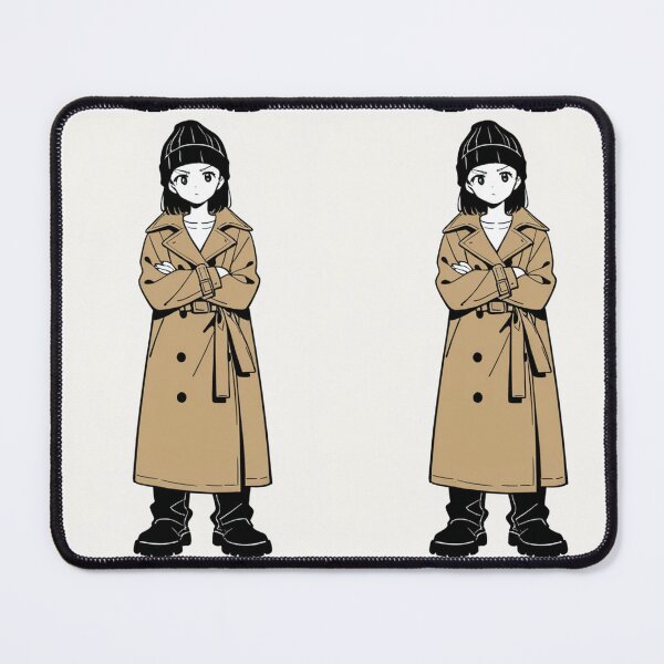 Item preview, Fashion - Man in Brown Trench Coat Beanie Streetwear Anime designed and sold by AnimeShin.