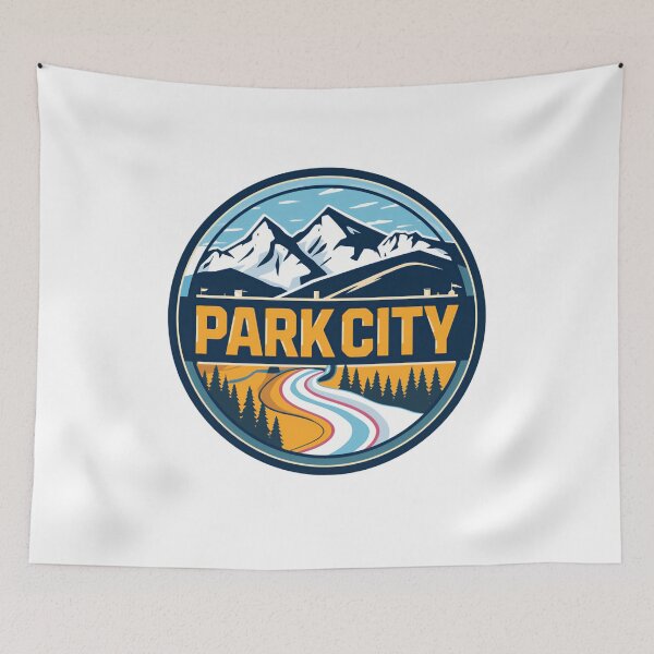 Item preview, Park City Utah Skiing Snowboarding Mountain Destination designed and sold by Simsimah26Parks.