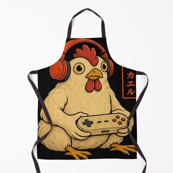 Item preview, Japanese Gamer Chicken Art Men Women Boys Funny Vintage Gaming designed and sold by will freed18.