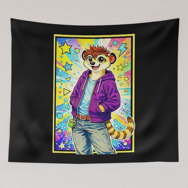 Item preview, Furry Fandom Meerkat Anthro Animal Character designed and sold by CalyZOam99.