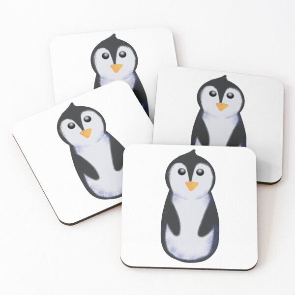 Item preview, Fluffy Little Penguin – Cute Arctic Baby Animal designed and sold by Shorazu.