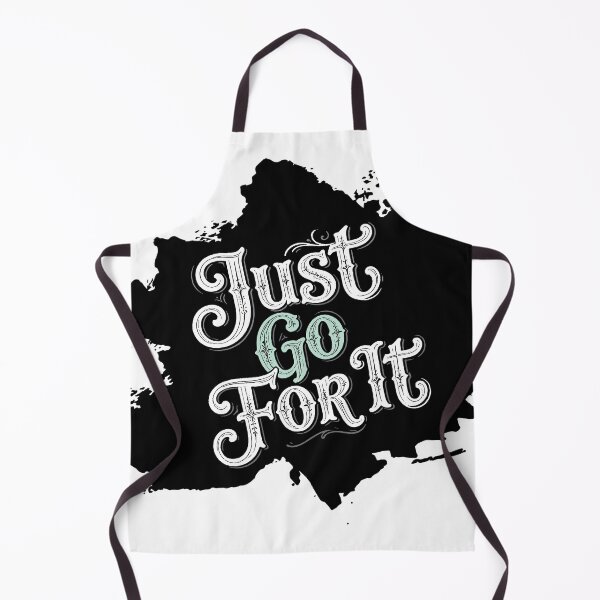 Item preview, Just Go For It - Black and White designed and sold by LisaMise.