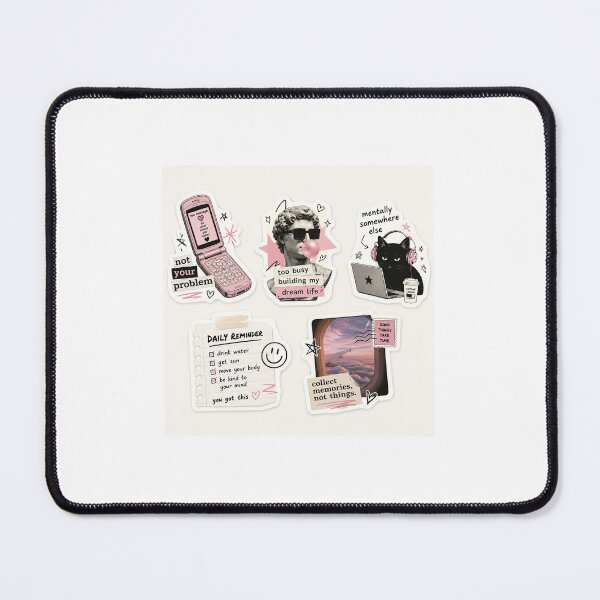 Item preview, Millennials style sticker set designed and sold by artByDhanashree.