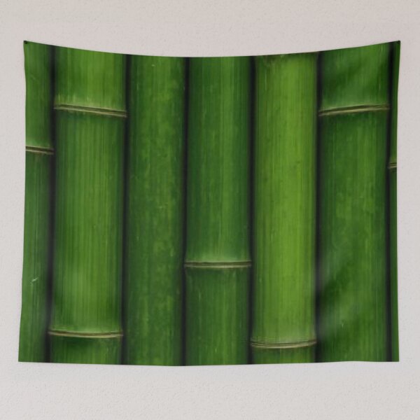 Item preview, Natural Green Bamboo Grove Seamless Pattern designed and sold by LYAN-STORE.