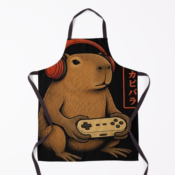 Item preview, Japanese Gamer CapyBara Art Men Women Boys Funny Vintage Gaming designed and sold by will freed18.
