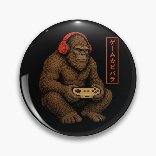 Item preview, Japanese Gamer Bigfoot Art Men Women Boys Funny Vintage Gaming designed and sold by will freed18.