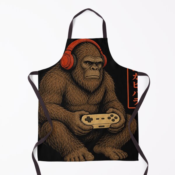 Item preview, Japanese Gamer Bigfoot Art Men Women Boys Funny Vintage Gaming designed and sold by will freed18.