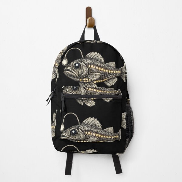 Item preview, Lanternfish fish art - ocean designed and sold by DamioPolArt.