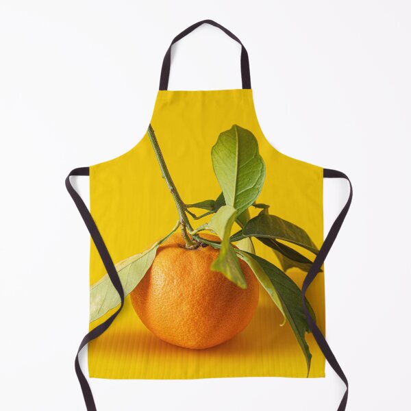 Item preview, Vibrant Pop Art Orange on Sunny Yellow Background designed and sold by MariaAbaza.