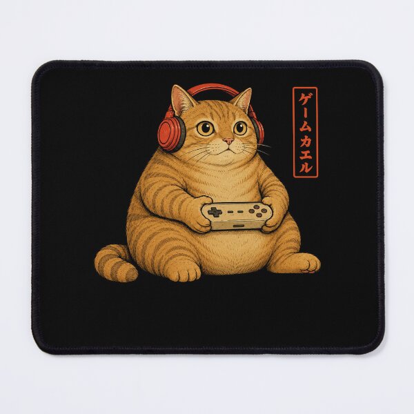 Item preview, Japanese Gamer Chonky Cat Art Men Women Boys Funny Vintage Gaming designed and sold by will freed18.