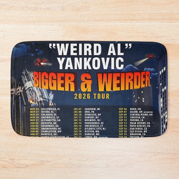 Item preview, Retro Comedy Music – “Bigger & Weirder” Tour 2026 designed and sold by johnhale49.
